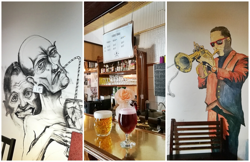 Kocsmaturista - Ceglédi Kocsmák - Tizes Vintage Bar - Kisüzemi sörök és falfestmények