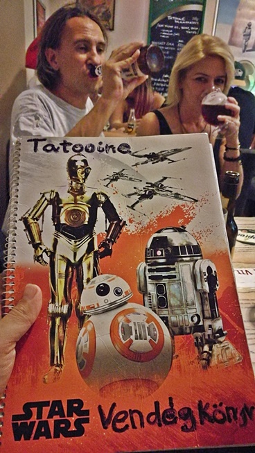 Tatooine Drink Bar - vendégkönyv - Kocsmaturista