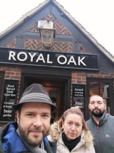 Anglia és kocsmaélete - Winchester - Royal Oak, anglai egyik legrégebbi "bárja", elvileg 1002-től - Kocsmaturista 03