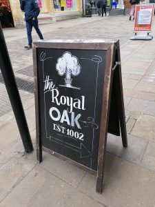 Anglia és kocsmaélete - Winchester - Royal Oak, anglai egyik legrégebbi "bárja", elvileg 1002-től - Kocsmaturista 10