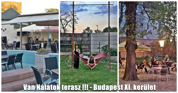 Budapest nagy tearaszos, kertes, kiülős helyei - Van Nálatok Terasz!!! - Kocsmaturista